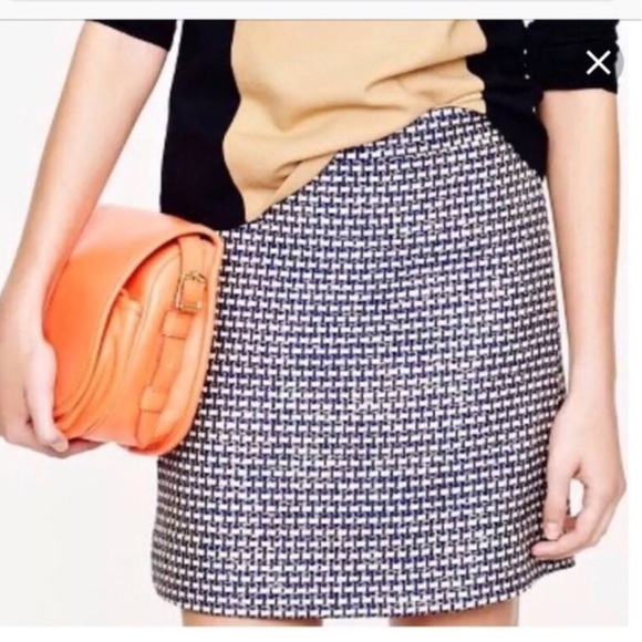 J. Crew Dresses & Skirts - J. Crew Metallic Tweed Mini Skirt